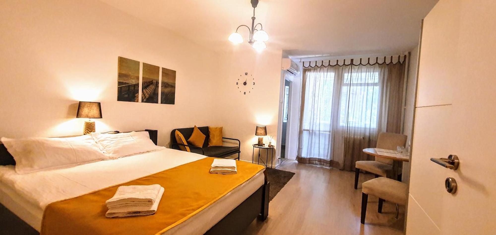 City Break Park Studio Bucarest Esterno foto