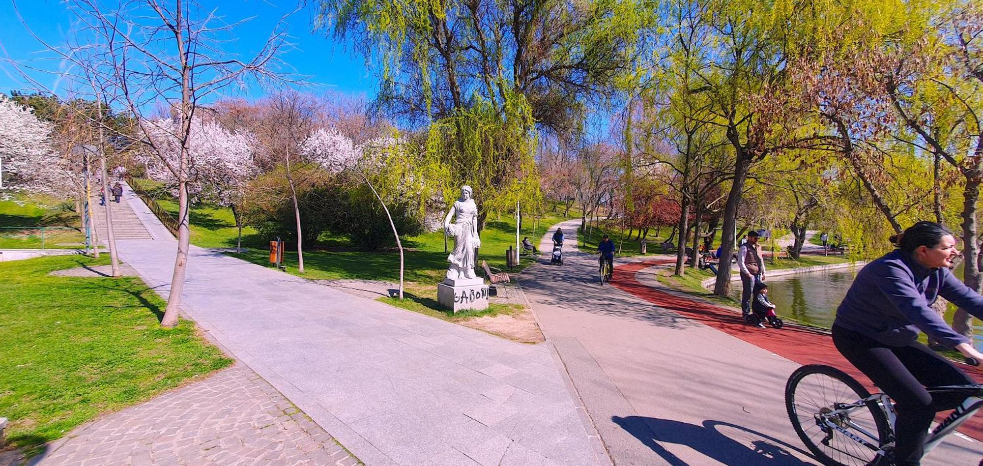 City Break Park Studio Bucarest Esterno foto